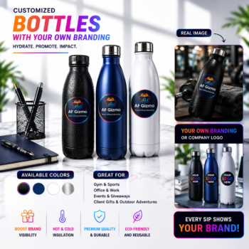 Customized Stainless Steel Bottles with Logo | Insulated Corporate Gift Bottles