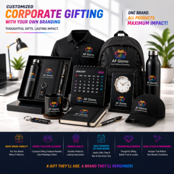 Customized Corporate Gifting Solutions | Premium Branded Merchandise for Maximum Impact